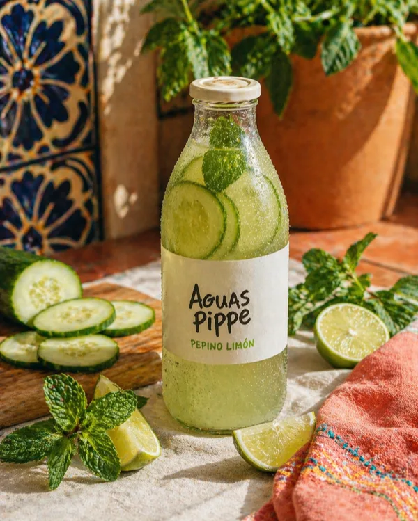 Agua de Pepino Limón
